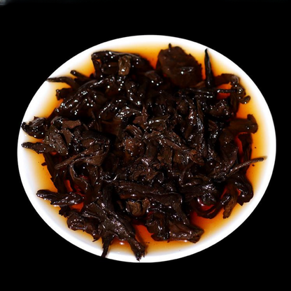 250g Yunnan Cooked Pu-erh Tea 2013 Old Puerh Ripe Tea Brick Menghai Pu'er Tea