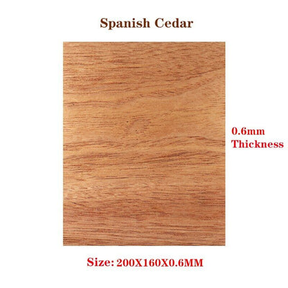 Spanish Cedar Wood For Humidor Box Cigar Case Maintain Humidity Accessories 5Pcs