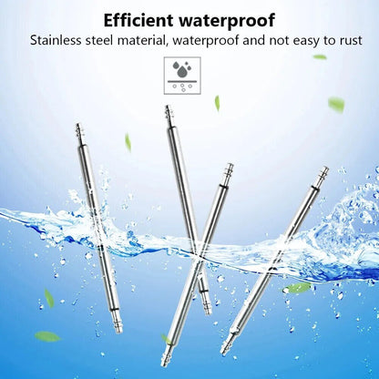Watch Repair Tool 360Pcs Stainless Steel Straps Band Spring Pin Bar 8-25 10-27mm