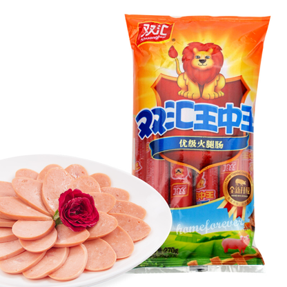 中国双汇王中王优级火腿肠270克1袋装 270g Shuanghui Ham Sausage Chinese Snack Food