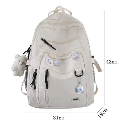 Student Backpack Girls School Bag Women Backpack Female Leisure Travel