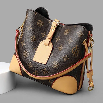 Classic Womne's Bucket Bag, Fashion Crossbody Shoulder Bags Elegant Handbags