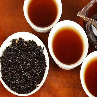 Ripe Handmade 220g HealthCare Dragon Ball Old Tree Spring Palace Cooked Puer Tea