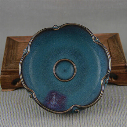 Jun Kiln Handmade Porcelain of Song Dynasty of China Plum Washing Lotus Washing