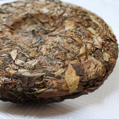 350g High Mountain Old White Tea Fuding Organic White Tea Cake Shoumei White Tea