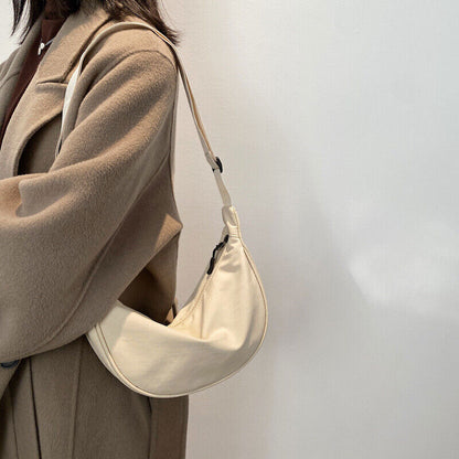 Canvas Crossbody Bag For Women Portable Chest Bag Shoulder Cross Body Bag