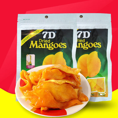 1~5Packs*100g Philippines Profood 7D Dried Mangoes mango strips Fruit Food