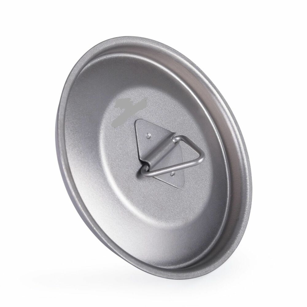 Titanium Cup 86*6 MM Mug Lid Cover 420 ml Outdoor Camping Hiking Drinking Gray