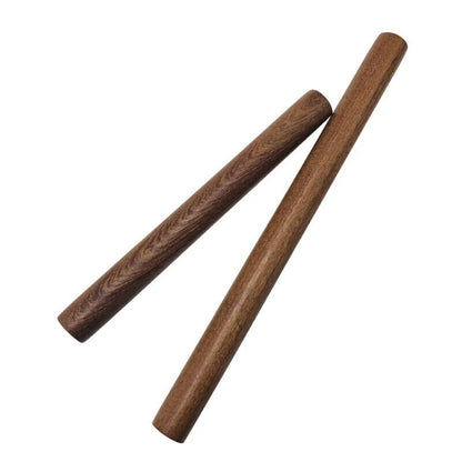 Rolling Pin Solid Wood Natural Unpainted Ebony Baking Tool Kitchen Dough Rollers