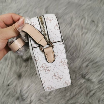 New Print Crossbody Handbag Top Zip Satchel Women Bag Shoulder Square Bag