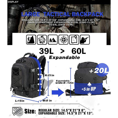 Tactical Backpack Men Women Outdoor Hiking Backpacks Travel Backpack Backpacks