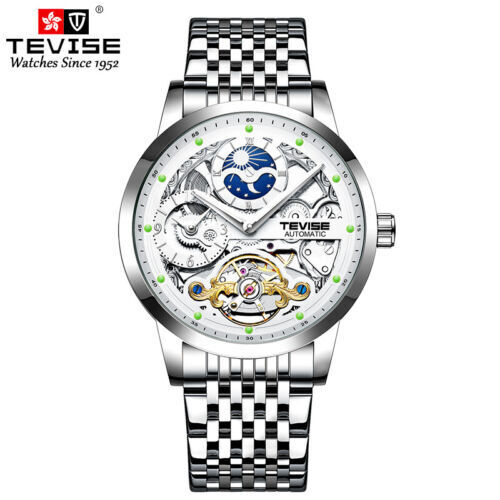 Tevez fashion men's fully automatic mechanical wrist watch