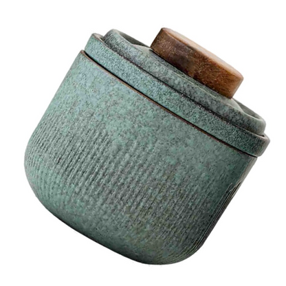 Ceramic Travel Tea Set with Travel Case