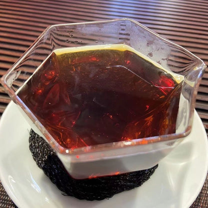 Menghai Old Tree Pu-erh Tea Top Pu'er Tea 250g Laobanzhang Ripe Pu-erh Tea Brick