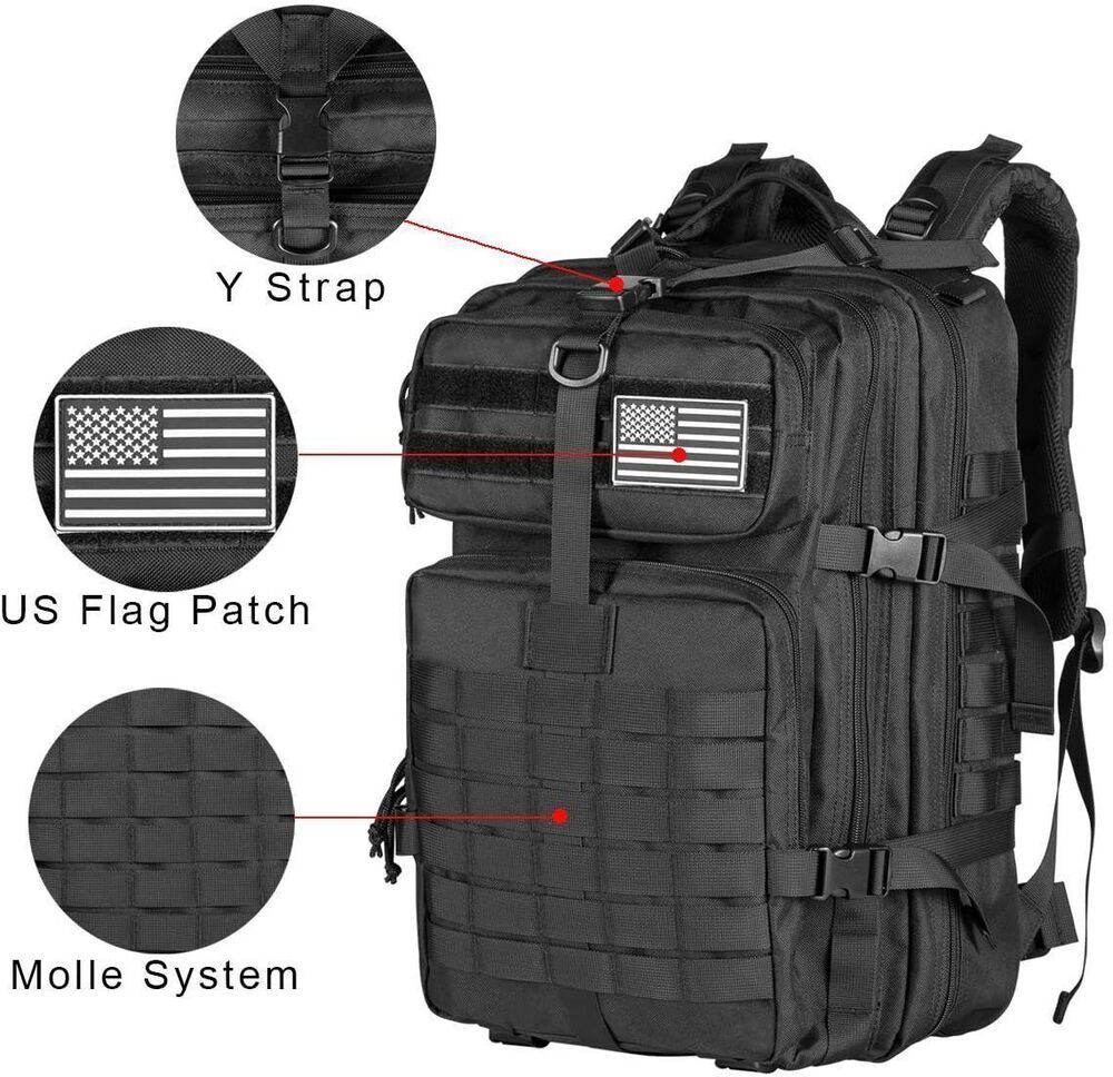 50L Man/Women Hiking Trekking Bag Tactical Backpack Army Bag Travel Backpack