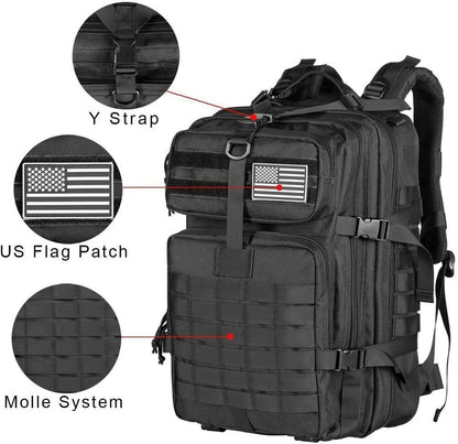 50L Man/Women Hiking Trekking Bag Tactical Backpack Army Bag Travel Backpack