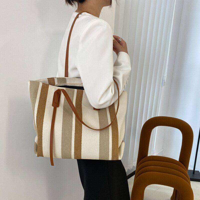 Canvas Women Shoulder Bags Handbags Female Shopper Tote Bag