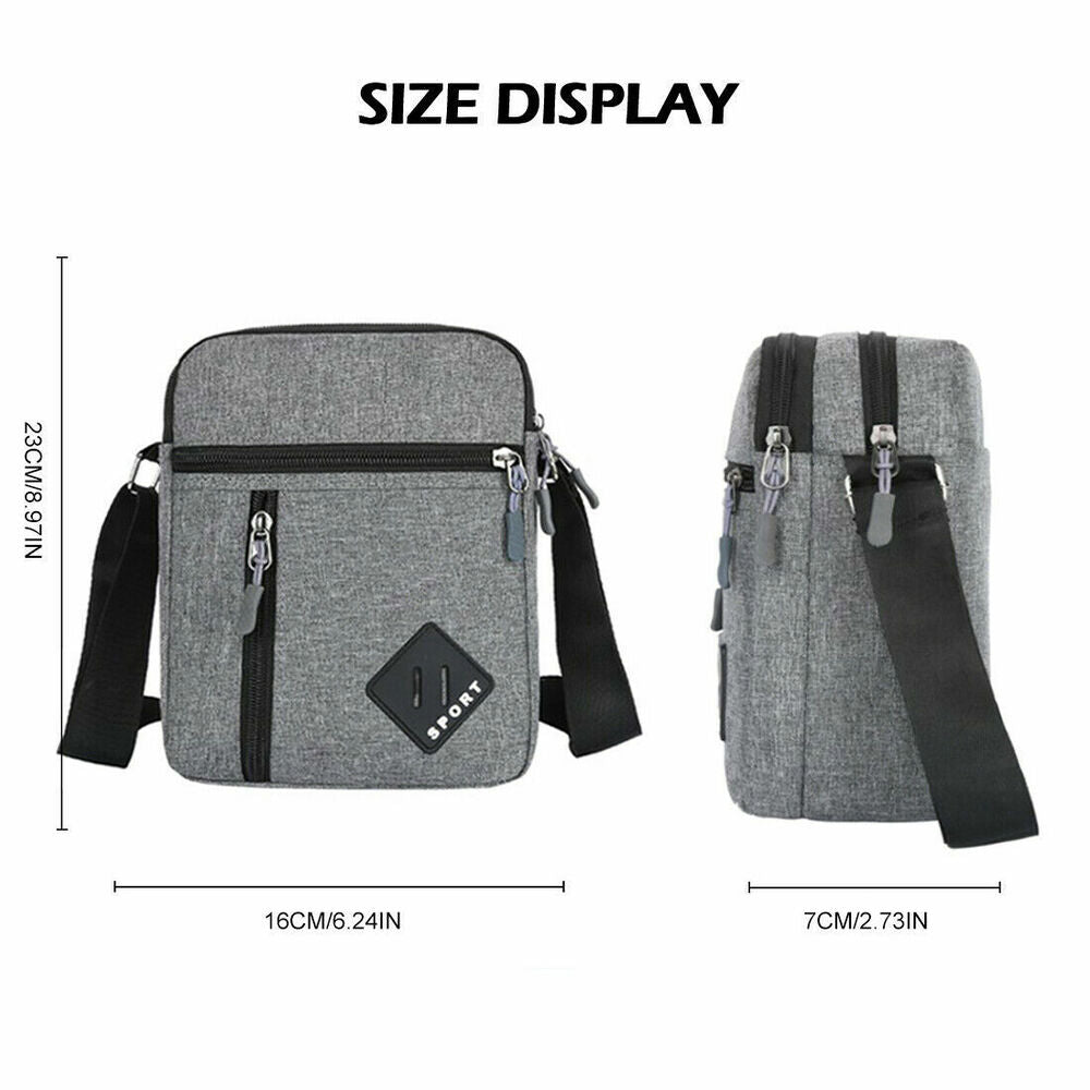 Men's Bag Crossbody Shoulder Bags Men Pack For Work Business Oxford Packs