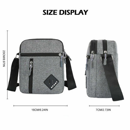 Men's Bag Crossbody Shoulder Bags Men Pack For Work Business Oxford Packs