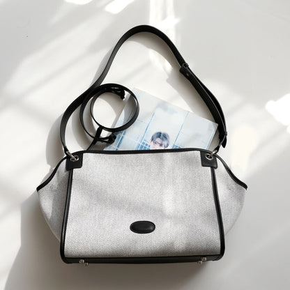 Canvas Shoulder Bag Handbag Purse Fashion Tote Satchel Crossbody Messenger Work
