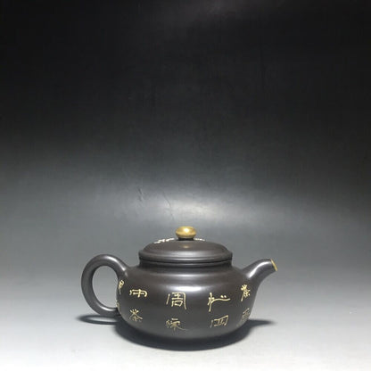 vintage chinese yixing purple clay teapot zisha ceremony teaware collection rare