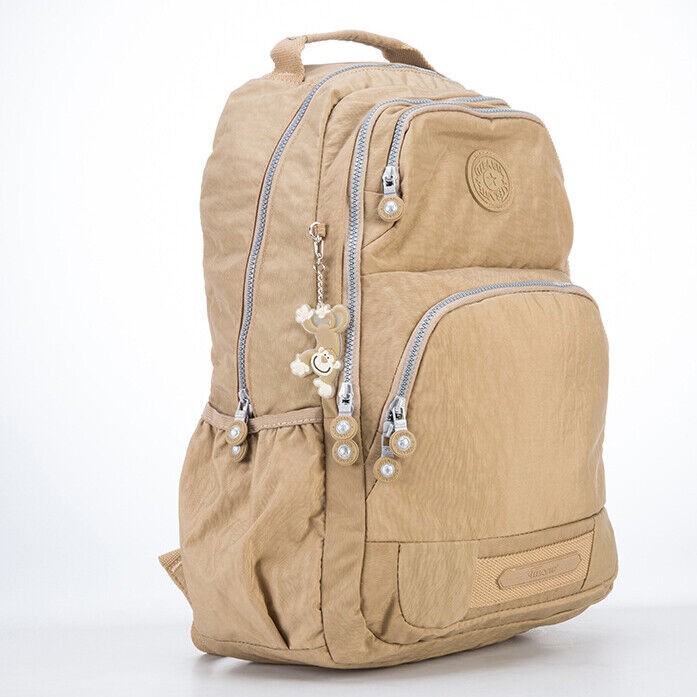 Nylon 18" Backpack Women's Large Capacity Travel Backpack Daypack School Bag