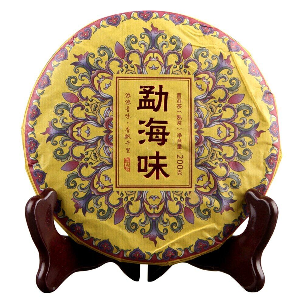 2020 Menghai Scent of Time Ripe Puer Tea The Fragrance of Menghai Shu Puerh 200g