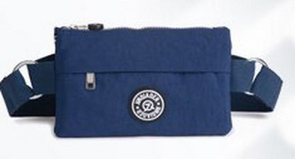 Fashionable Waterproof Bag Casual Nylon Polyester Chest Purse Half Moon Shape