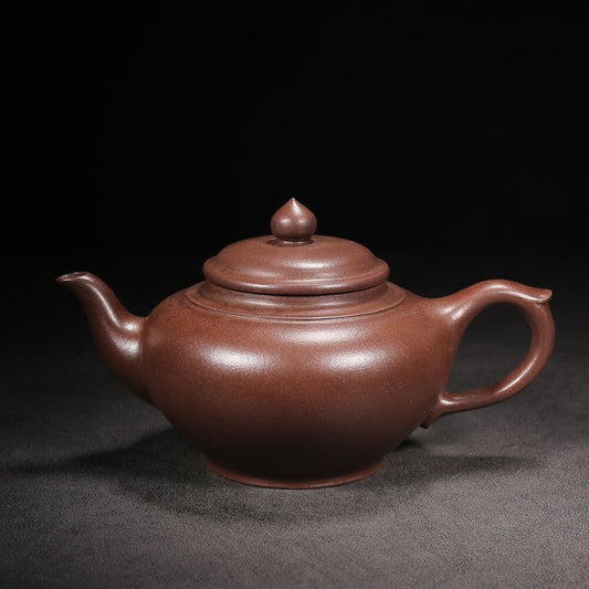 Chinese Yixing Zisha Clay Handmade Exquisite Teapot （笑樱 底款：景舟制壶）