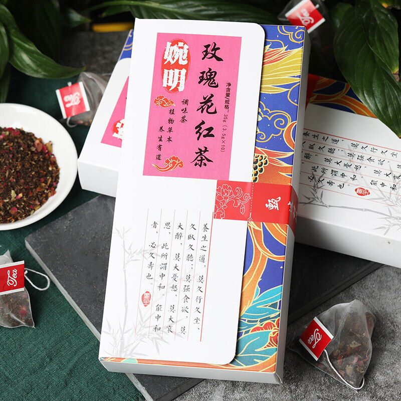 婉明Rose Red Tea Replacement Tea Drink Healthy Combination Flower