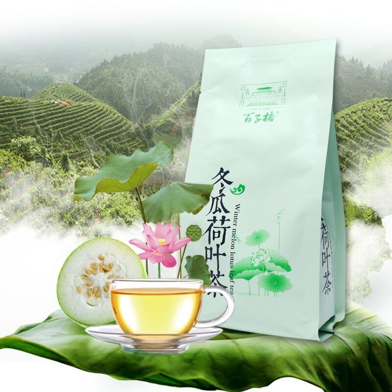 40 Pcs Herbal Teabags Includes Rose Lotus Leaf and White Gourd Slimming Tea Bag