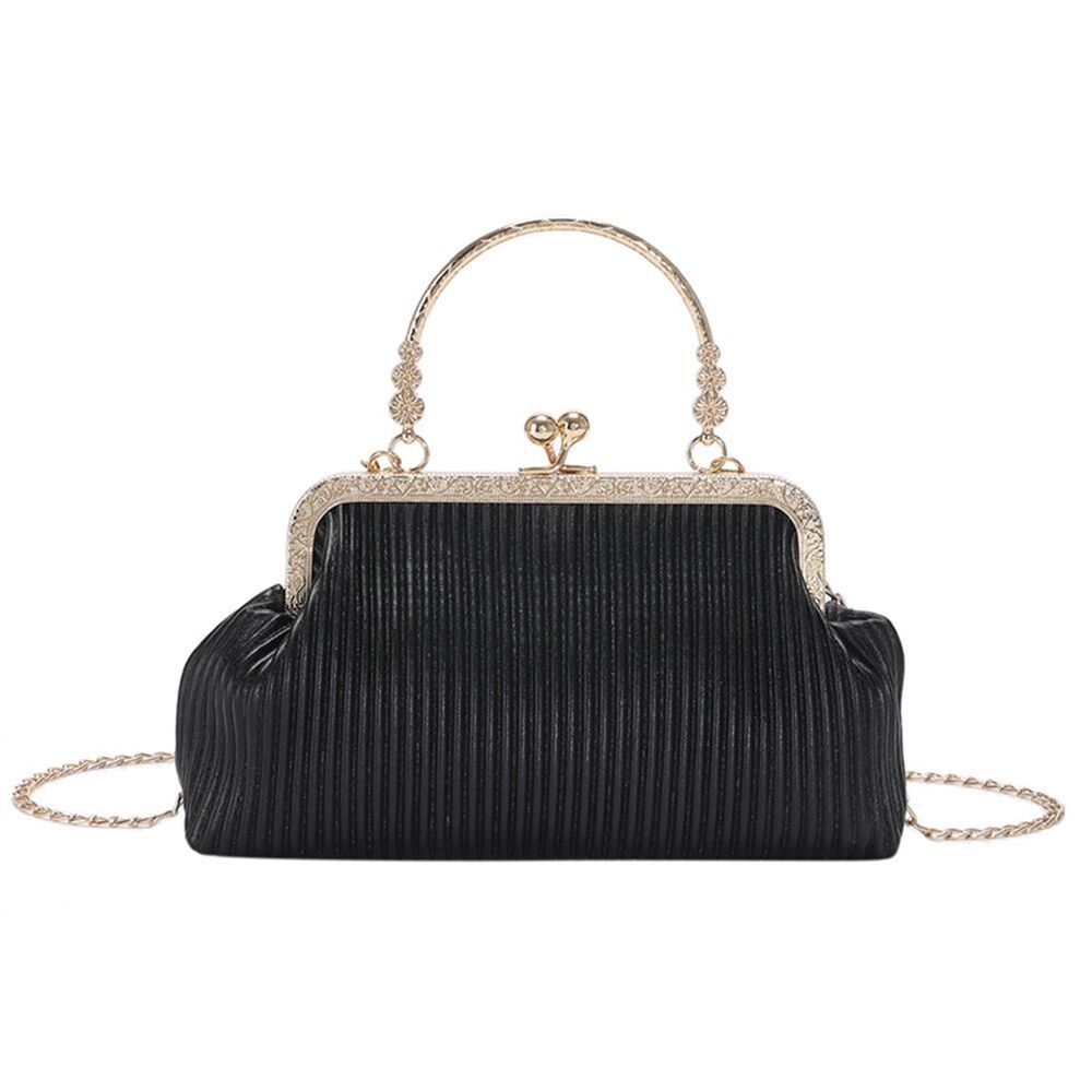 Chain Evening Bag Messenger Bag Synthetic Leather Exquisite Soft Metal Buckle