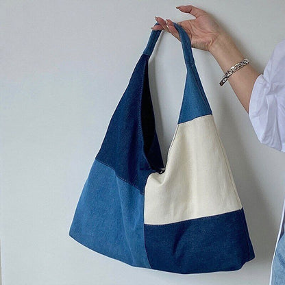 Women Shoulder Bag Female Handbags Big Totes Bags Blue