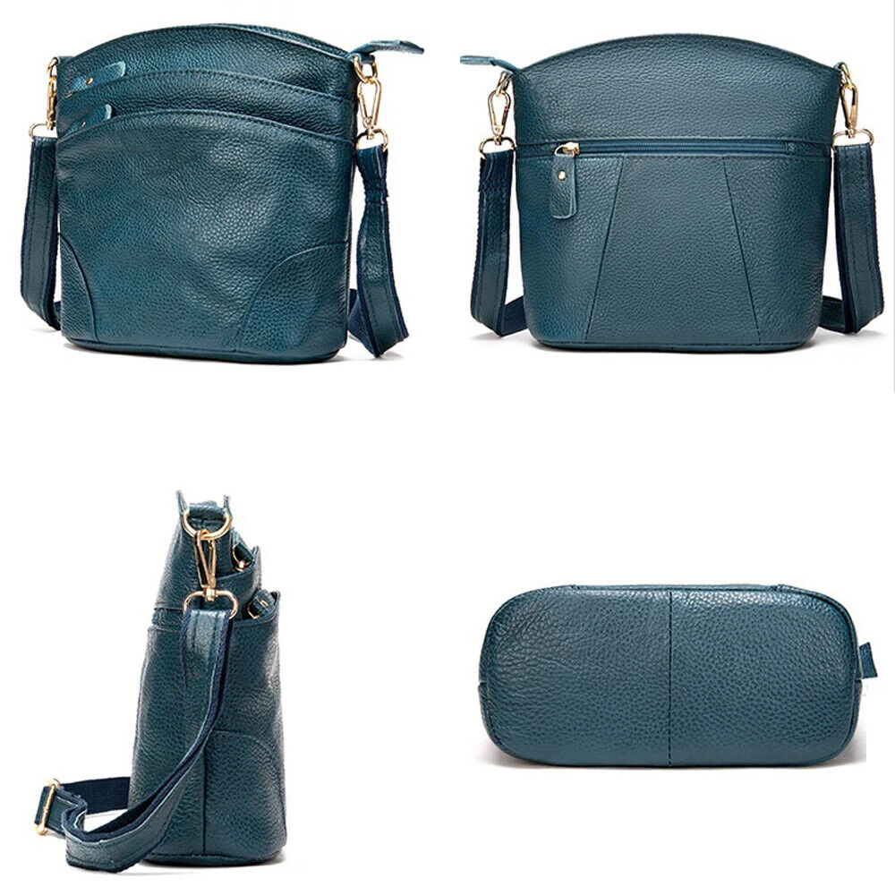 Women Messenger Bags Cow Crossbody Shoulder Bag Handbags Phone Bag Girls