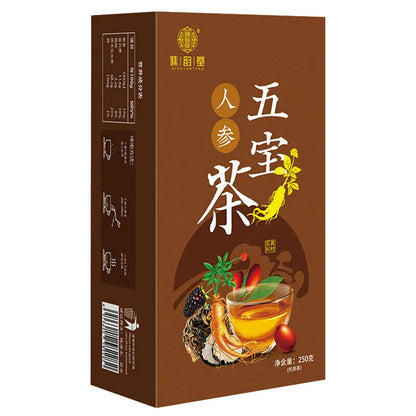 Ginseng Five Treasure Tea Healthy Herb Tea Bag 250g/8.8oz
