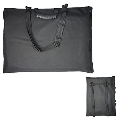 A3 Art Portfolio Case Bag Artist 20.9x15.7in, Black