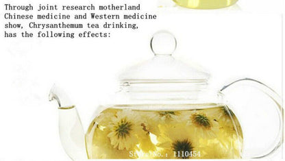 New Chrysanthemum Tea Herbal Floral Morifolium Ramat Tinned Flower Tea 菊花茶