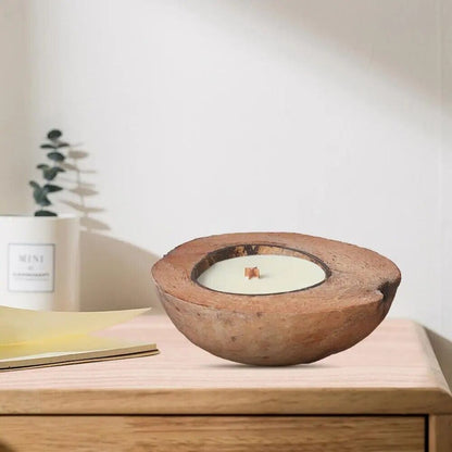 Natural Coconut Shell Bowls Multi-Purpose Decorative Handmade Storage 16x16x12cm