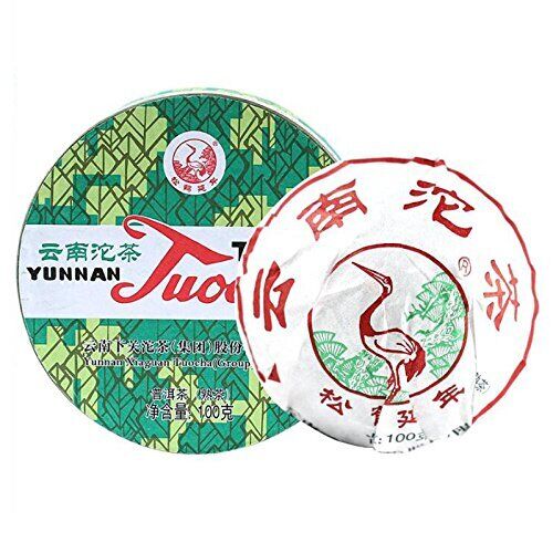 Yunnan Xia Guan Song He Yan Nian Puerh Ripe Tea Tuo Cha 100g