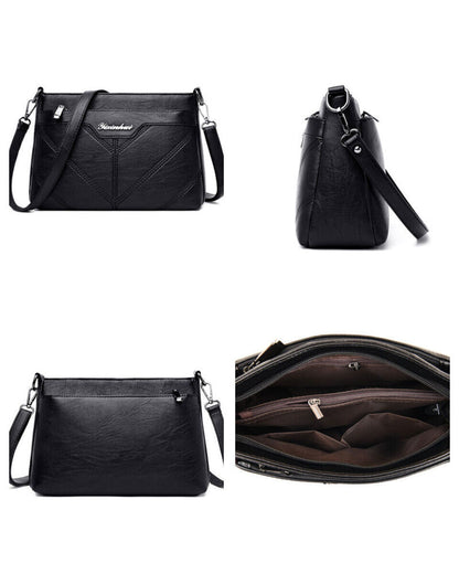 PU Leather Shoulder Bags Women Small Handbag Female Travel Crossbody Bag