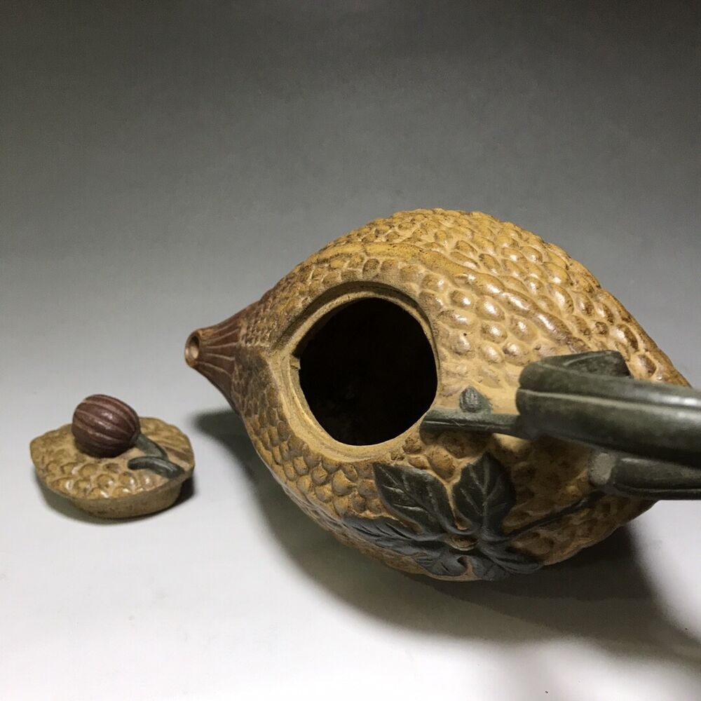 vintage chinese yixing purple clay teapot zisha ceremony teaware collection rare