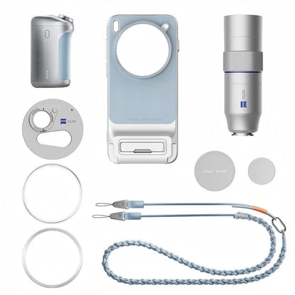 Vivo X300 Pro Telephoto Kit – Zeiss 2.35× Extender, PGYTECH Grip, Case, Filters