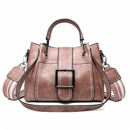 Womens Faux Leather Handbag Messenger Crossbody Shoulder Bag Satchel Tote Purses