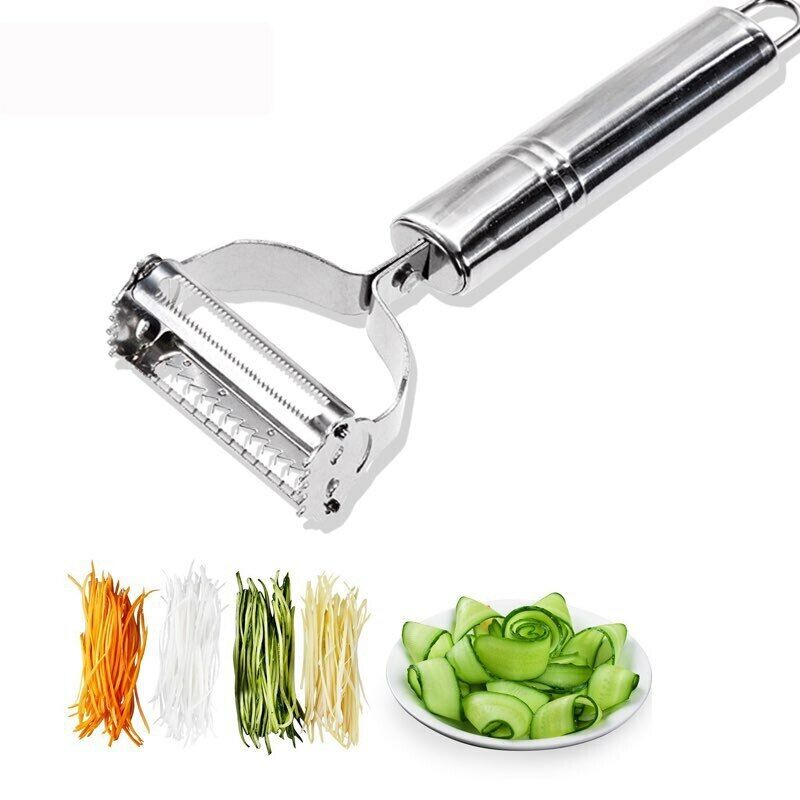 Stainless Steel Potato Slicer Fruit Vegetable Graters Paring Knife Cooking Tool