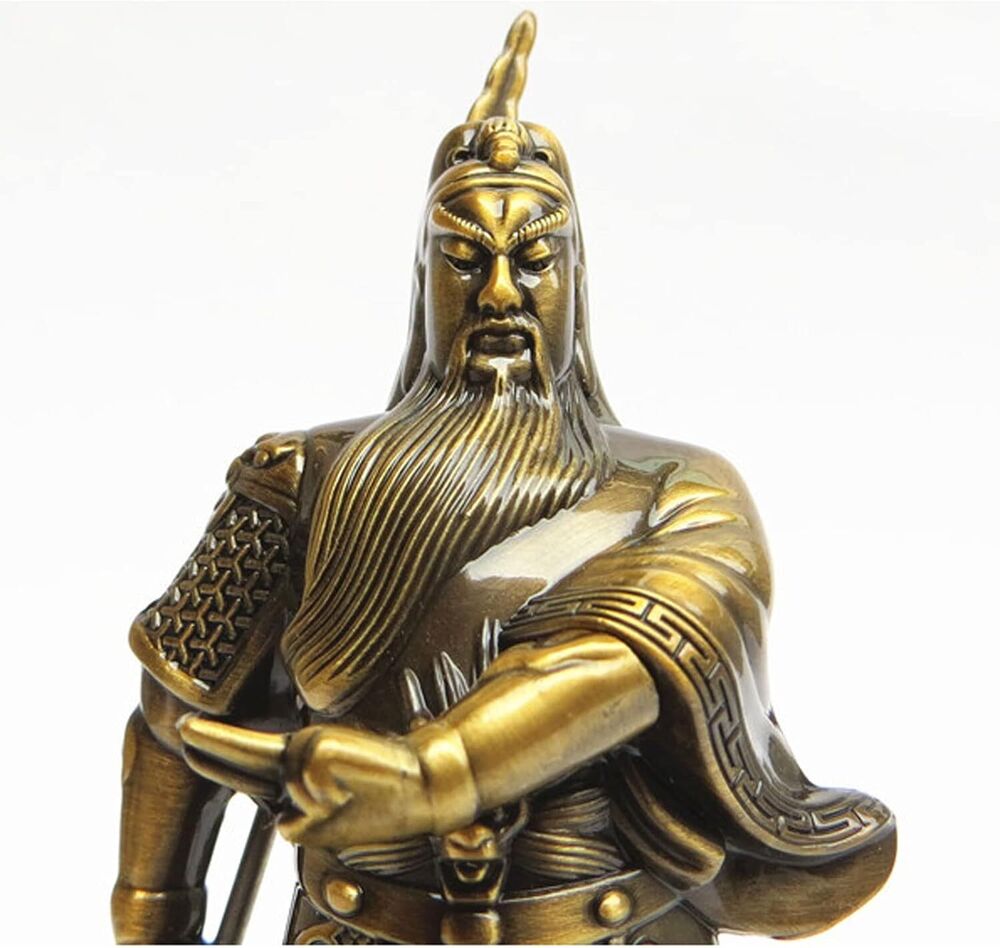 Chinese Fengshui Statue Antique Bronze Finish for Decoration Home Office Gift
