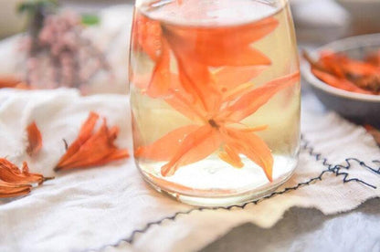 Dried Lily Flower Tea Flos Lilii Herbal Tea Pure Natural Makes A Healthy Tea