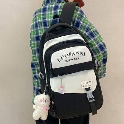 Girl School Bag Women Cute Backpack Lady BookBag College Backpack Laptop