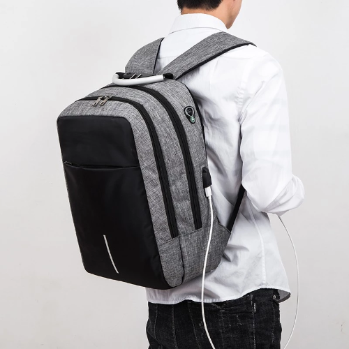 Business Laptop Backpack Bag Laptop Charging Schoolbag Oxford Cloth Rucksack
