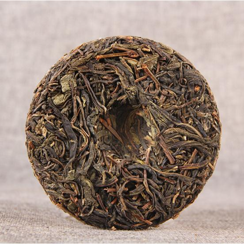 100g Raw Puerh Tea Small Cake Yunnan Pu-erh Shengcha Wuliang Mountain Pu'er Tea