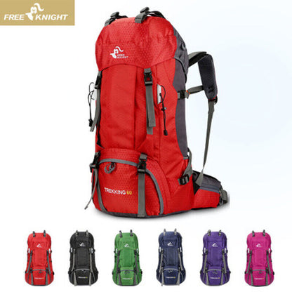 60L Backpack Camping Climbing Bag Hiking Backpacks Molle Sport Bag
